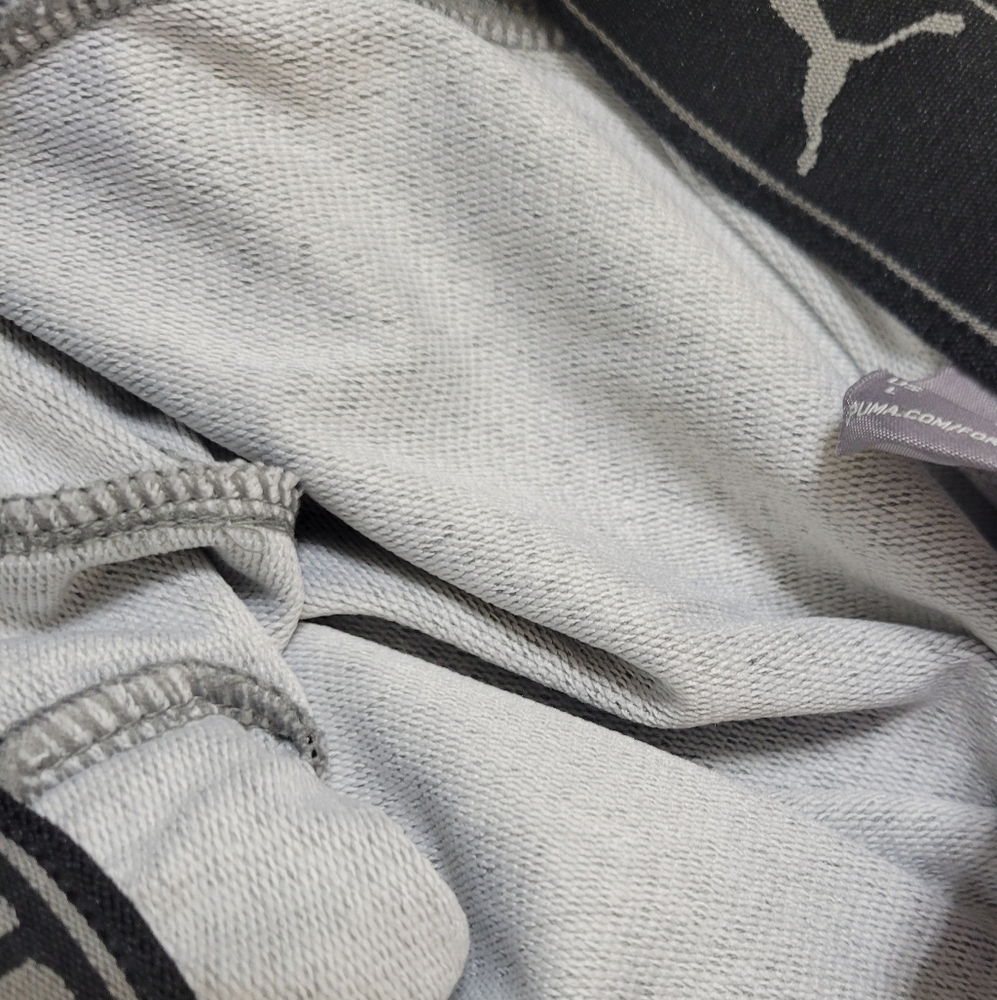 NEW Puma Mens L Training Pants Athletic Grey - Picture 9 of 11